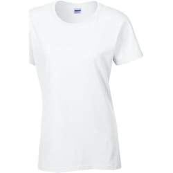 Gildan - T-shirt - Femme (Blanc)