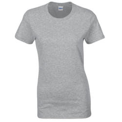 Gildan - T-shirt - Femme (Gris)