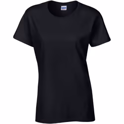 Gildan - T-shirt - Femme (Noir)