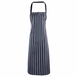 Premier - Tablier - Taille unique (Bleu marine / Blanc)