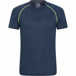 Mountain Warehouse - T-shirt AERO - Homme (Bleu foncé)