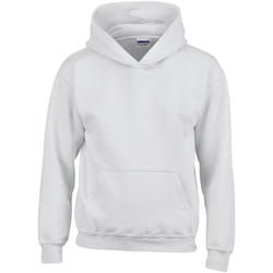 Gildan - Sweat à capuche - Enfant (Blanc)