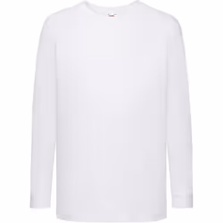 Fruit of the Loom - T-shirt VALUEWEIGHT - Enfant (Blanc)