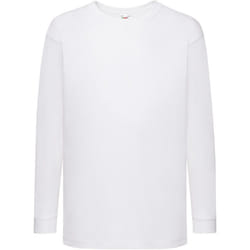 Fruit of the Loom - T-shirt VALUEWEIGHT - Enfant (Blanc)