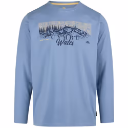 Trespass - T-shirt KULAM - Homme (Bleu denim Chiné)