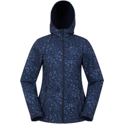 Mountain Warehouse - Veste softshell EXODUS - Femme (Bleu foncé)