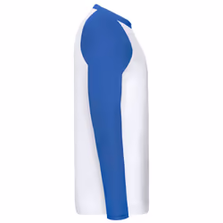 Fruit of the Loom - T-shirt - Adulte (Blanc / Bleu roi)