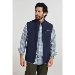Mountain Warehouse - Veste sans manches GRASMERE - Homme (Bleu foncé)