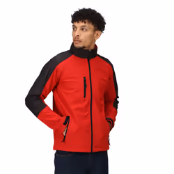 Regatta - Veste Softshell HYDROFORCE - Homme (Rouge classique / Noir)