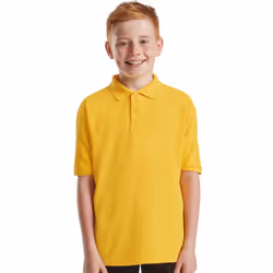 Fruit Of The Loom - Polo manches courtes - Unisexe (Tournesol)