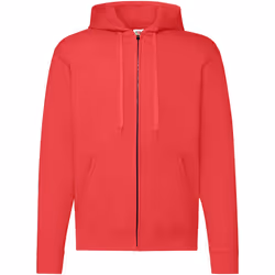 Fruit of the Loom - Veste à capuche CLASSIC - Homme (Rouge)