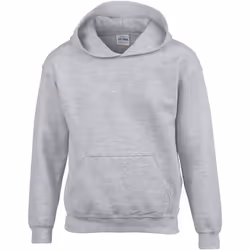 Gildan - Sweat à capuche - Enfant (Gris)