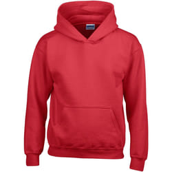 Gildan - Sweat à capuche - Enfant (Rouge)