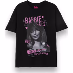 Barbie - T-shirt BARBIECORE ROCK - Femme (Noir)