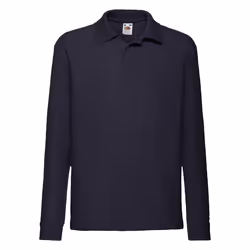 Fruit of the Loom - Polo - Enfant (Bleu marine foncé)