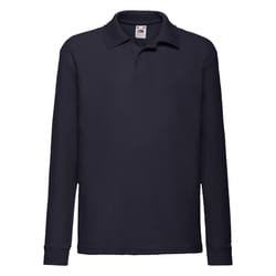 Fruit of the Loom - Polo - Enfant (Bleu marine foncé)