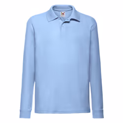 Fruit of the Loom - Polo - Enfant (Bleu ciel)
