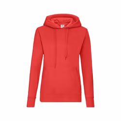 Fruit of the Loom - Sweat à capuche CLASSIC - Femme (Rouge)