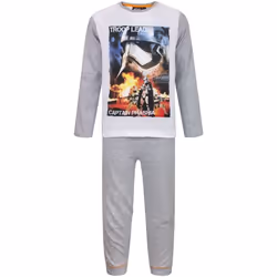 Star Wars - Ensemble de pyjama long THE FORCE AWAKENS CAPTAIN PHASMA - Garçon (Blanc / Gris chiné)