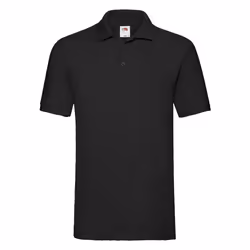 Fruit of the Loom - Polo PREMIUM - Homme (Noir)