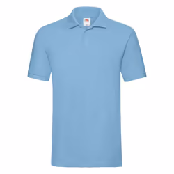 Fruit of the Loom - Polo PREMIUM - Homme (Bleu ciel)