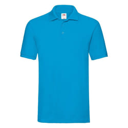 Fruit of the Loom - Polo PREMIUM - Homme (Azur)