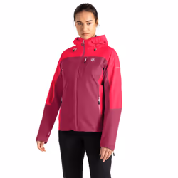 Dare 2B - Veste imperméable MOUNTAIN SERIES - Femme (Pourpre / Rose néon)