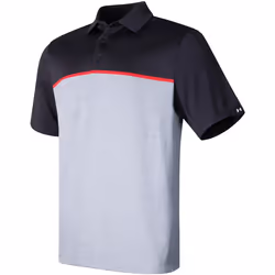 Under Armour - Polo PLAYOFF 3.0 - Homme (Rouge / Noir)