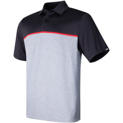 Under Armour - Polo PLAYOFF 3.0 - Homme (Rouge / Noir)