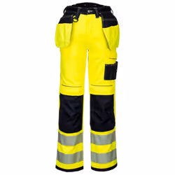 Portwest - Pantalon de travail - Adulte (Jaune / Noir)