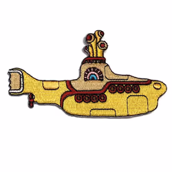 The Beatles - Patch à repasser YELLOW SUBMARINE - Taille unique (Jaune / Rouge)