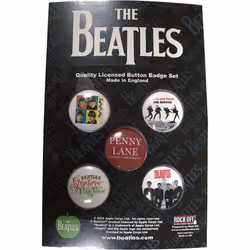 The Beatles - Badge LIVERPOOL (Multicolore)
