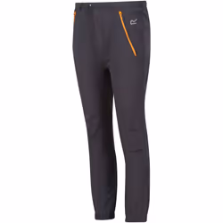 Regatta - Pantalon TECH MOUNTAIN - Enfant (Gris phoque / Orange clair)