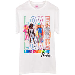 Barbie - T-shirt LOVE EVERYONE - Femme (Blanc)