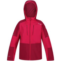 Regatta - Veste imperméable HIGHTON - Enfant (Rose fluo / Rose foncé)