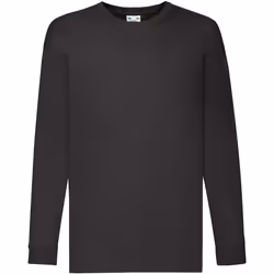 Fruit of the Loom - T-shirt VALUEWEIGHT - Enfant (Noir)