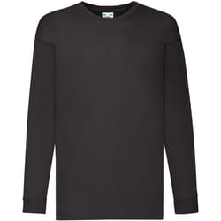 Fruit of the Loom - T-shirt VALUEWEIGHT - Enfant (Noir)