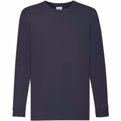 Fruit of the Loom - T-shirt VALUEWEIGHT - Enfant (Bleu marine foncé)