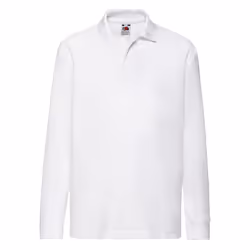 Fruit of the Loom - Polo 65/35 - Enfant (Blanc)