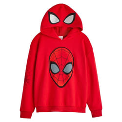 Spider-Man - Sweat à capuche - Enfant (Rouge)