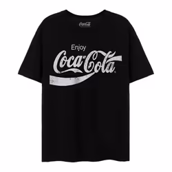 Coca-Cola - T-shirt - Adulte (Noir)