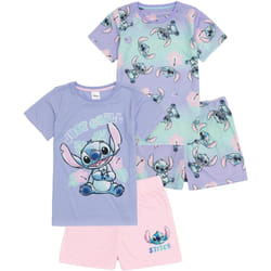 Lilo & Stitch - Ensemble de pyjama court JUST CHILL - Fille (Multicolore)