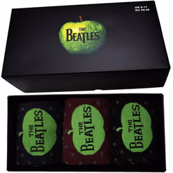 The Beatles - Chaussettes - Femme (Noir / Bordeaux / Bleu marine / Vert)