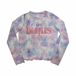 The Beatles - Haut court - Femme (Blanc)