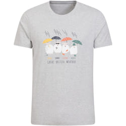 Mountain Warehouse - T-shirt GREAT BRITISH WEATHER - Homme (Gris)