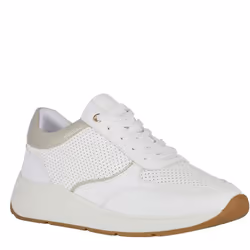 Geox - Baskets CRISTAEL - Femme (Blanc / Doré)