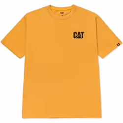 Caterpillar - T-shirt TRADEMARK - Homme (Moutarde)