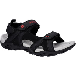 Hi-Tec - Sandales CRATER - Homme (Noir / Gris / Rouge)
