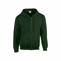 Gildan - Veste à capuche - Homme (Vert forêt)