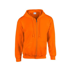 Gildan - Veste à capuche - Homme (Orange fluo)